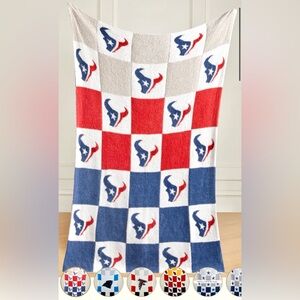 NWT NFL HOUSTON TEXANS the Styled Collection Blanket